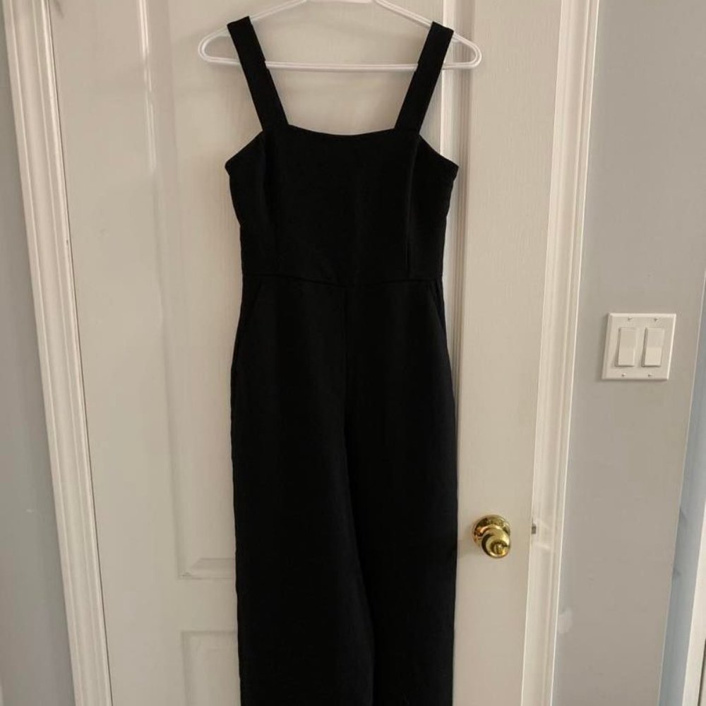 Aritzia Wilfred Picard Black Jumpsuit